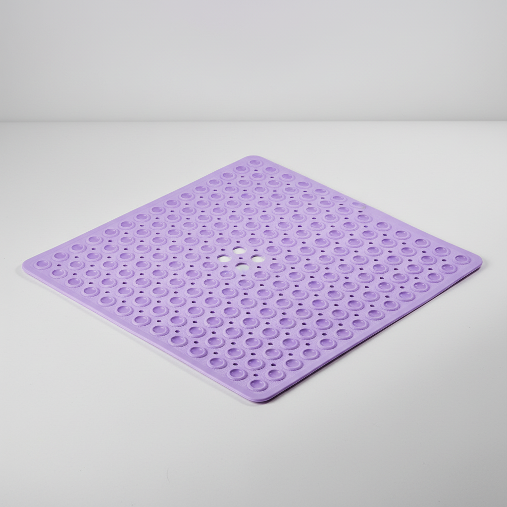 Square PVC Shower Mat - GripSquare