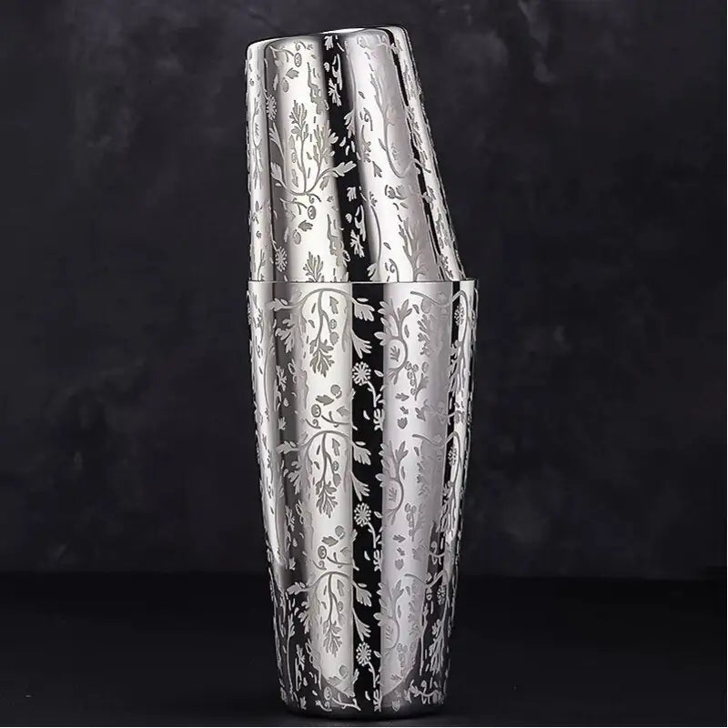 Engraved Cocktail Shaker – Mixaro