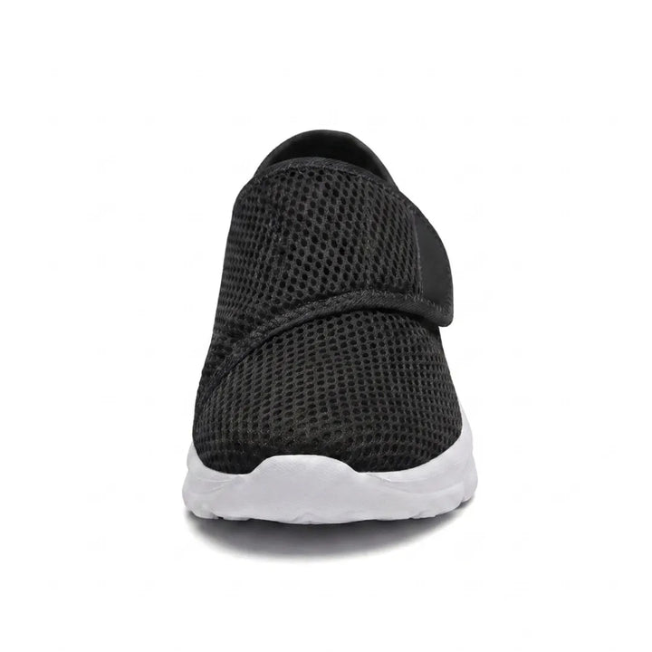 Comfortable Orthopaedic Walking Shoes with Hook-and-Loop Strap for Wide or Swollen Feet