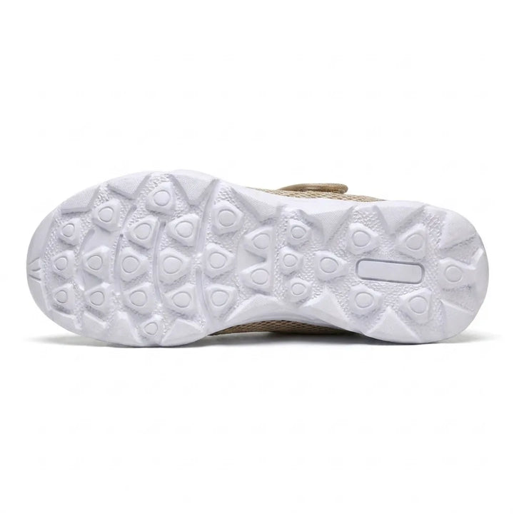 Comfortable Orthopaedic Walking Shoes with Hook-and-Loop Strap for Wide or Swollen Feet