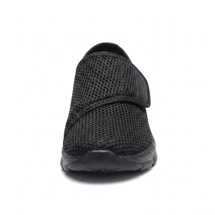 Comfortable Orthopaedic Walking Shoes with Hook-and-Loop Strap for Wide or Swollen Feet