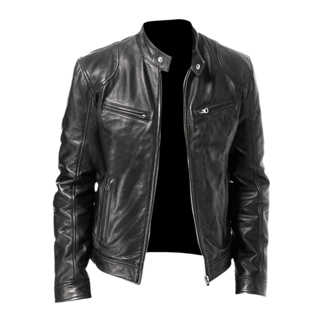 Men's Leather Jacket – Elegant, Durable Jacket in a Modern Style