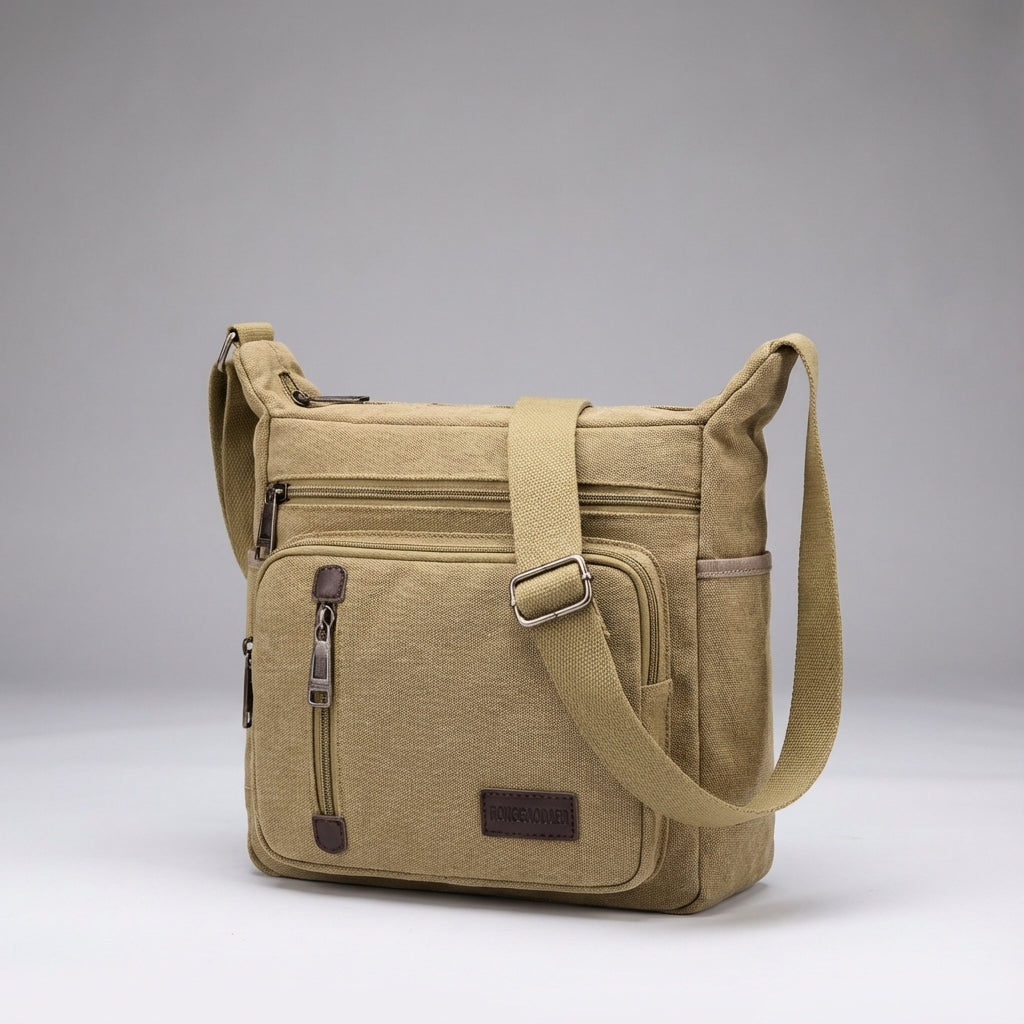 Retro Canvas Shoulder Bag – Urbanity