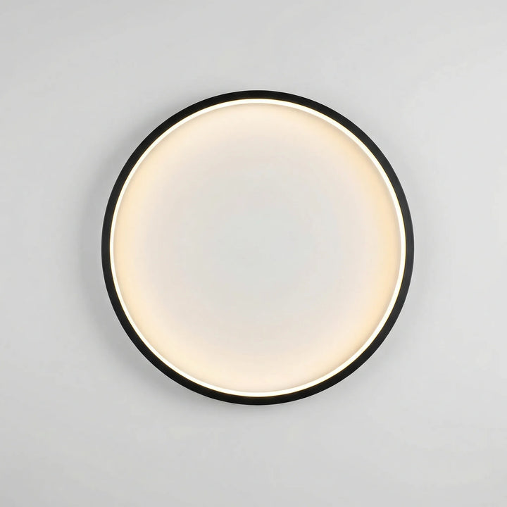 Scandinavian-Style Round LED Wall Light - Halovo
