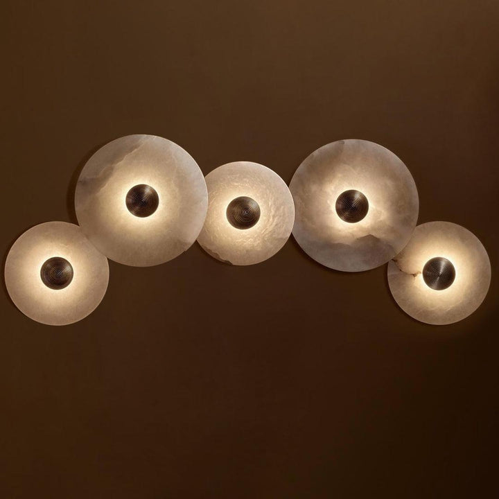 Decorative Round LED Flush Mount Wall Light Fixture
