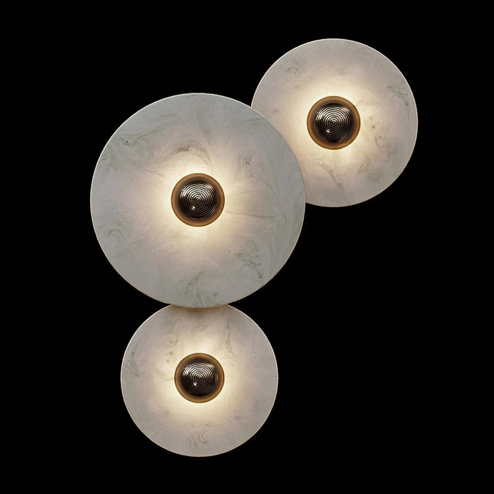 Decorative Round LED Flush Mount Wall Light Fixture