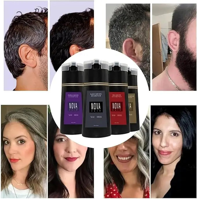 NovaHair Instant Colour Shampoo – Refreshing Hair Colour