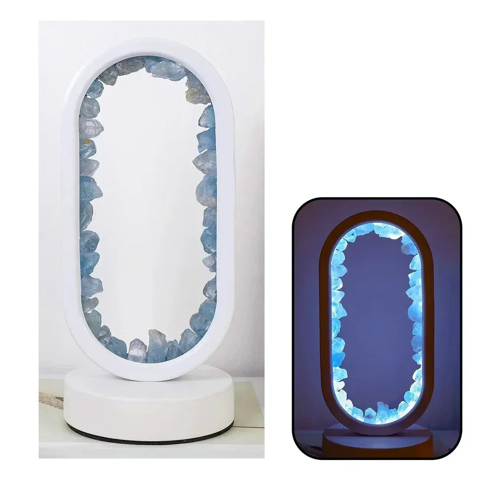 Handmade Amethyst Lamp - Serenith