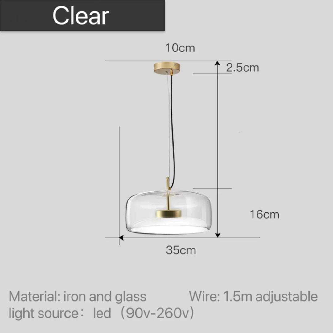 Astrid - Modern Nordic Glass Pendant Light