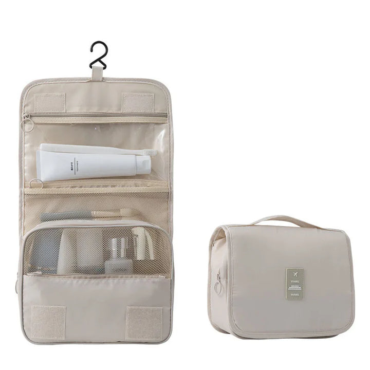 Hanging Travel Toiletry Bag | 6 Compartments & Wet Pocket | Compact & Versatile | Waterproof Polyester
