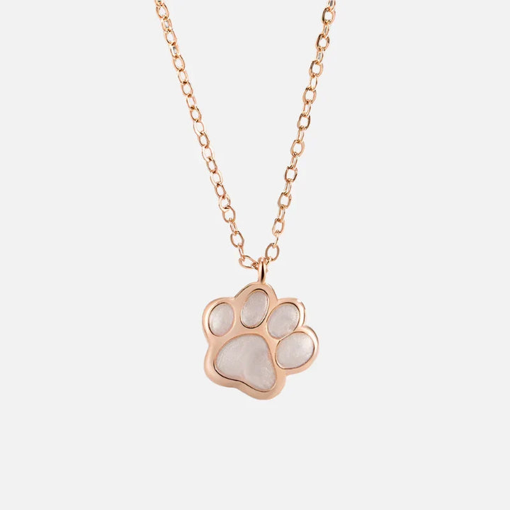 Necklace with Paw Charm