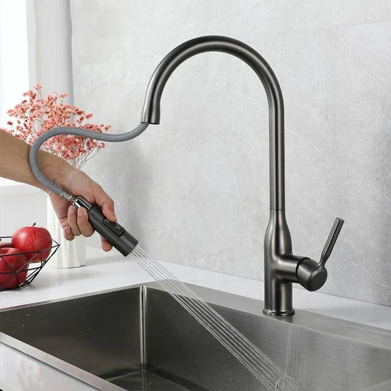PureFlow - Kitchen Tap with Pull-Out Sprayer