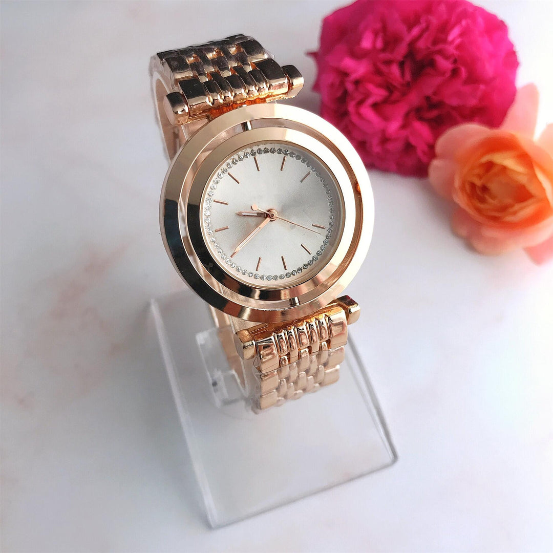 Elegant silver watch