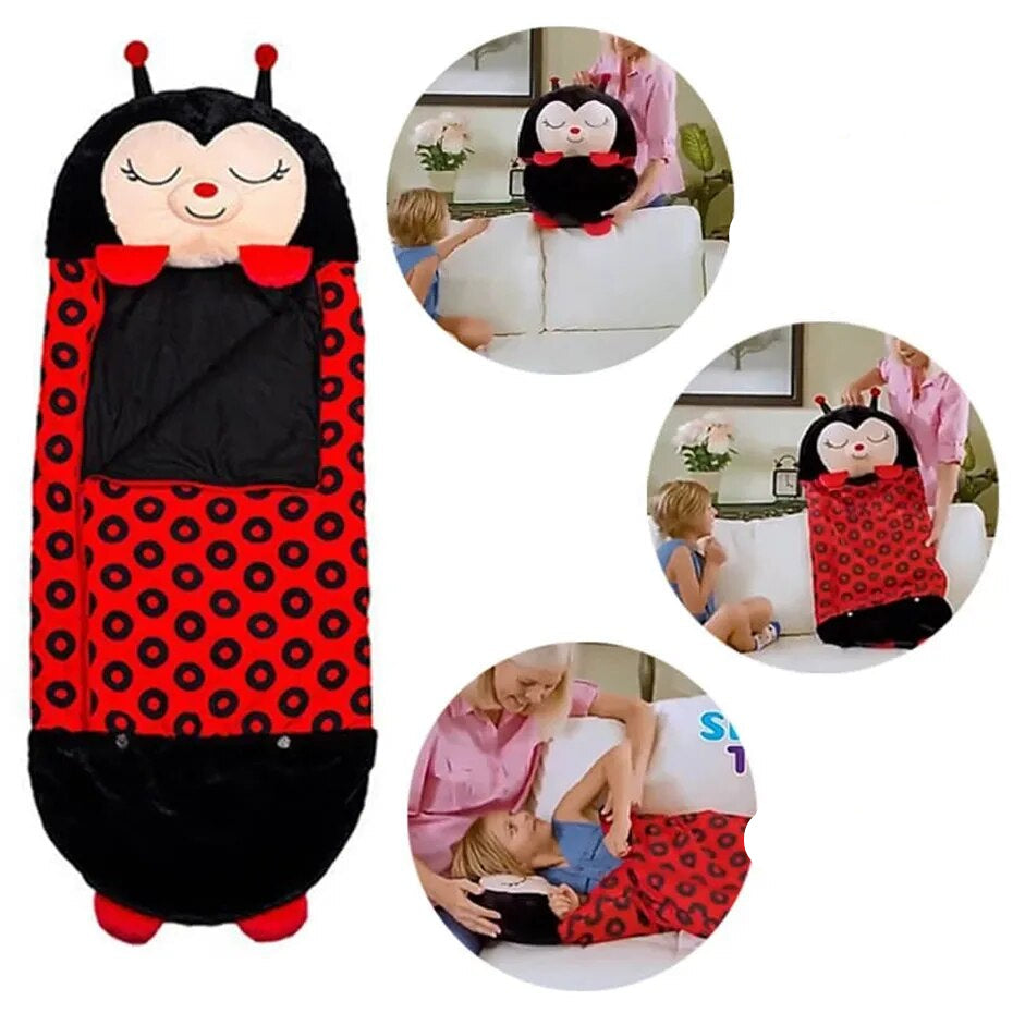 Foldable Animal-Shaped Kids' Sleeping Bag – Snoozi