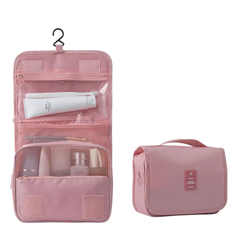 Hanging Travel Toiletry Bag | 6 Compartments & Wet Pocket | Compact & Versatile | Waterproof Polyester
