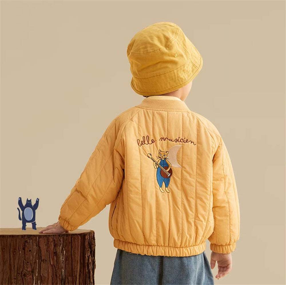 Baby winter jacket with cotton lining – Lio