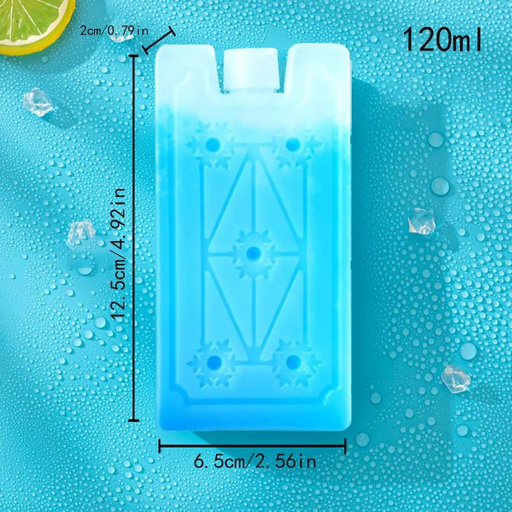 Rectangular Reusable Ice Pack for Cooler Boxes & Outdoor Trips