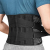 OrthoFlexa Back Support Belt | 360° Lower Back Support with Memory Aluminium and Steel Springs | Breathable and Invisible Under Clothes