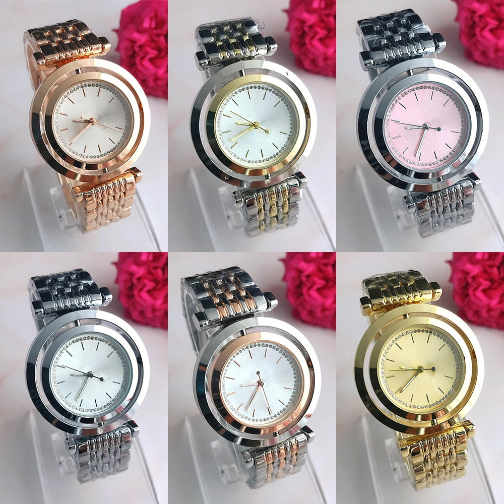 Elegant silver watch