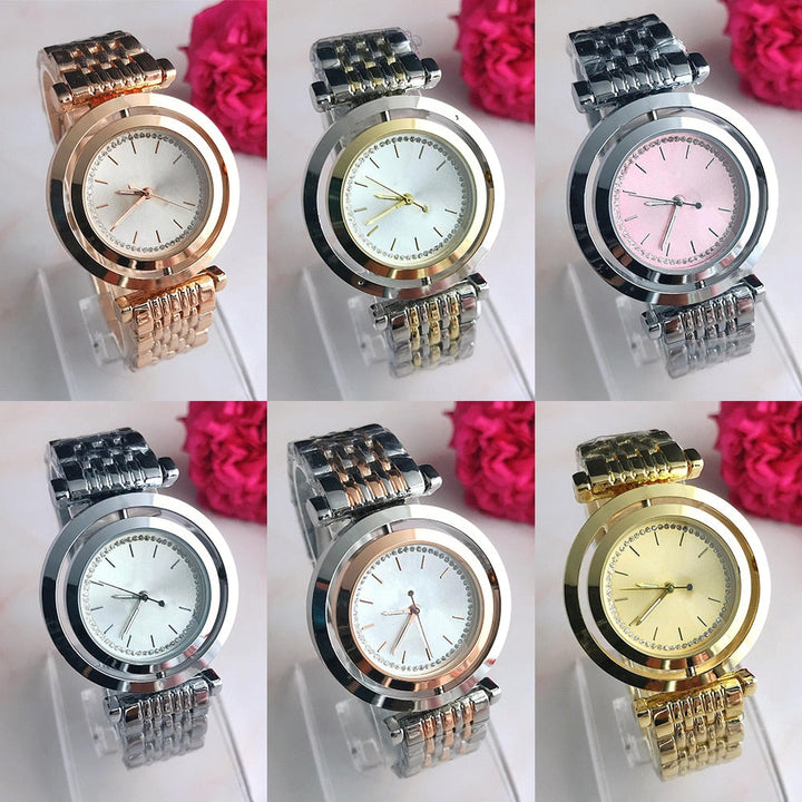 Elegant silver watch