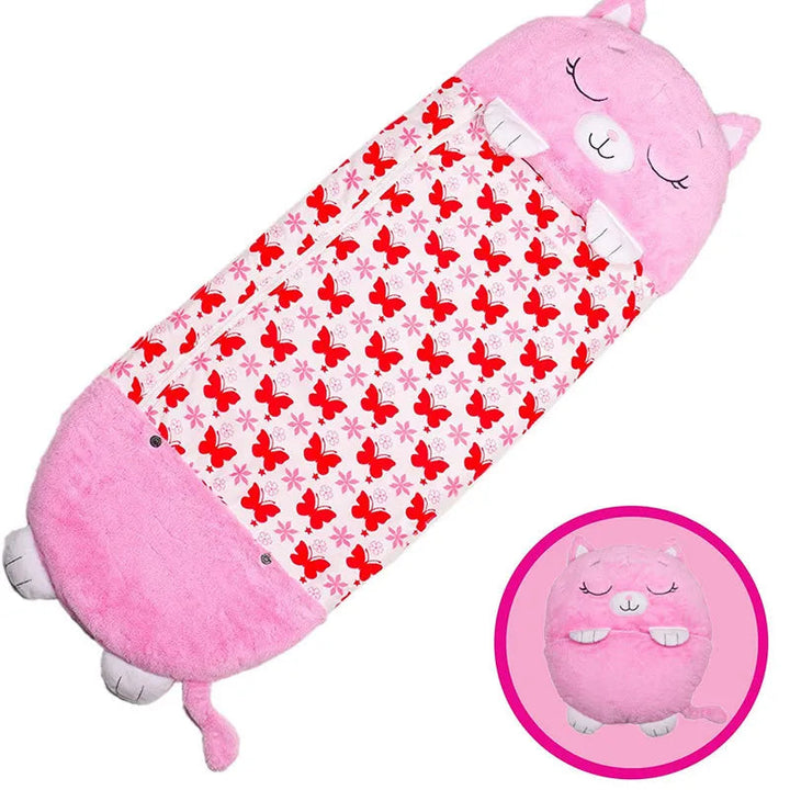 Foldable Animal-Shaped Kids' Sleeping Bag – Snoozi