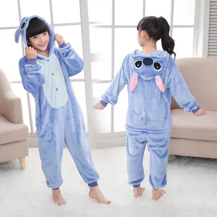 Kids' Onesie – Winter Magic BlueZee