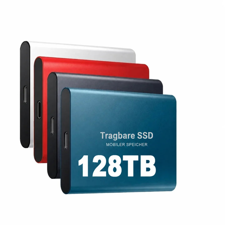 Ultra-fast 128 TB SSD with compact, rugged construction