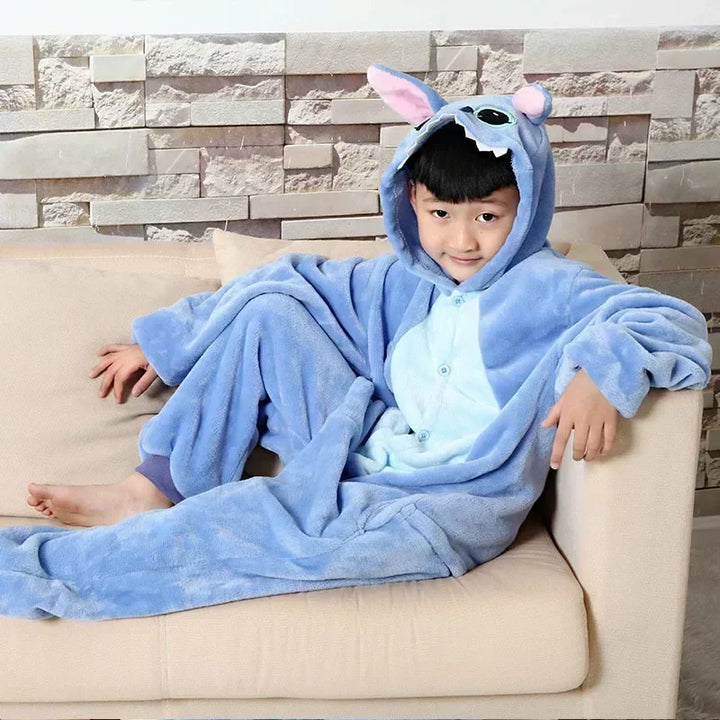 Kids' Onesie – Winter Magic BlueZee