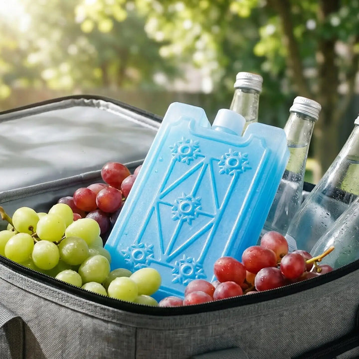 Rectangular Reusable Ice Pack for Cooler Boxes & Outdoor Trips