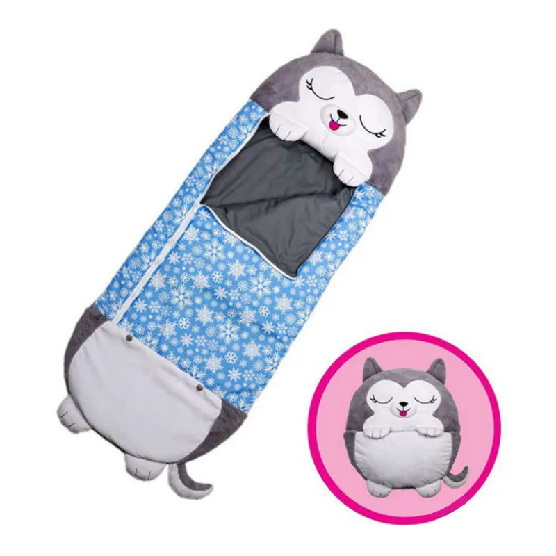 Foldable Animal-Shaped Kids' Sleeping Bag – Snoozi