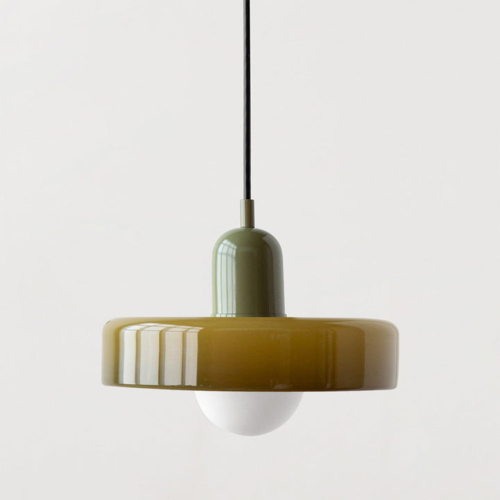 Colourful Bauhaus-Style Pendant Lamp - StiloGlas