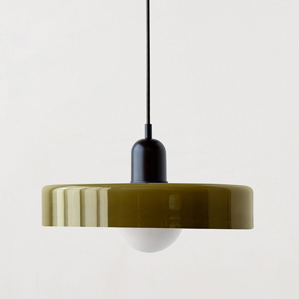 Colourful Bauhaus-Style Pendant Lamp - StiloGlas