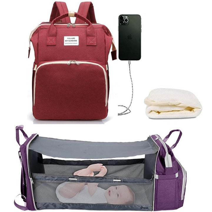 2-in-1 Baby Changing Bag