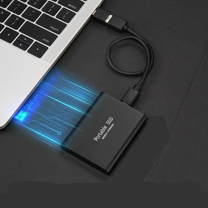 Slim External File Storage Drive