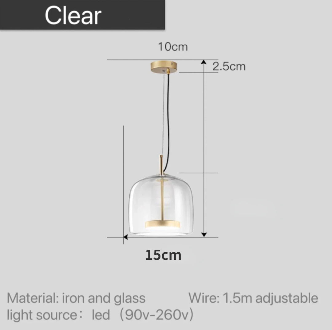 Astrid - Modern Nordic Glass Pendant Light