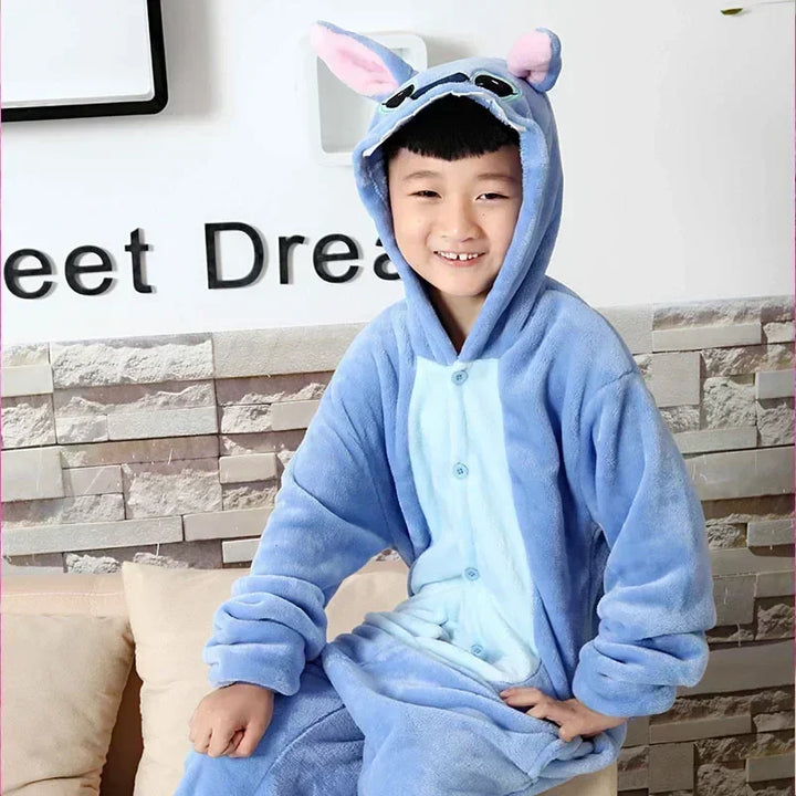 Kids' Onesie – Winter Magic BlueZee
