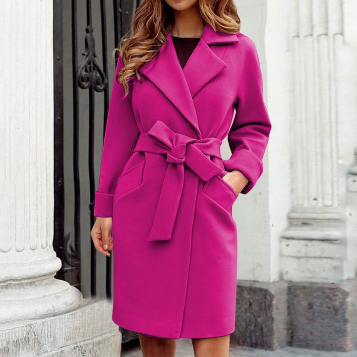 Jemina - Long Trench Coat Winter Jacket