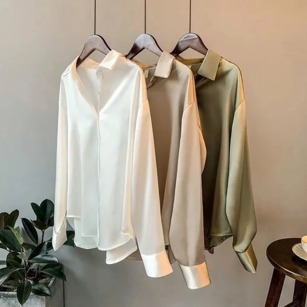 Luxurious Silk Blouse – Elegance and Versatility for Every Occasion