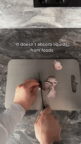 Titanium Chopping Board – Durable, Scratch-Resistant, Compact
