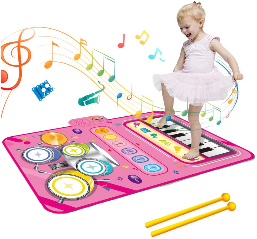 SoundSteps – 2-in-1 Musical Mat with Piano and Drums