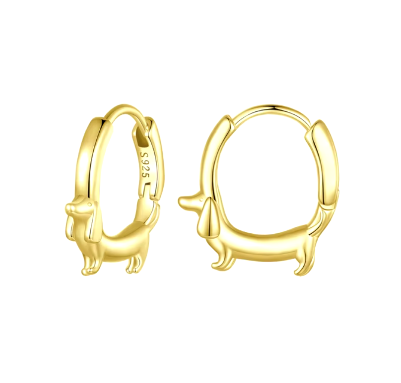 Precious Dachshund Hoops - A Treasure for Puppy Mums