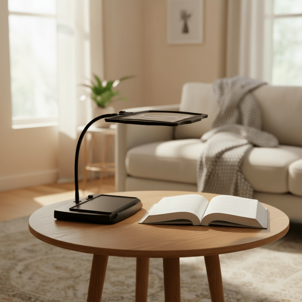 HANDWERK LUX – LED Desk Magnifying Lamp for Precise Work and Clear Detail