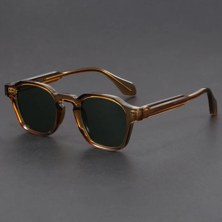 Square Sunglasses Retro Design - Polycarbonate Frame