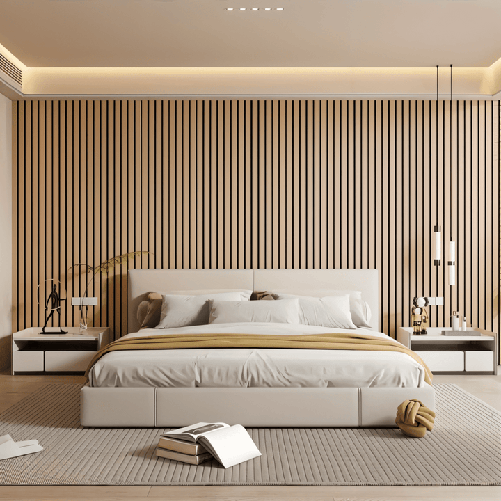 Self-Adhesive Wood Panels for Stylish Wall Design