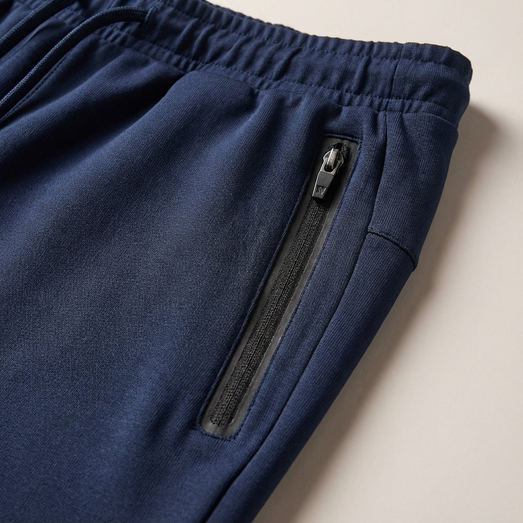 Slim Fit Training Trousers Made from Cotton Blend - Johnny