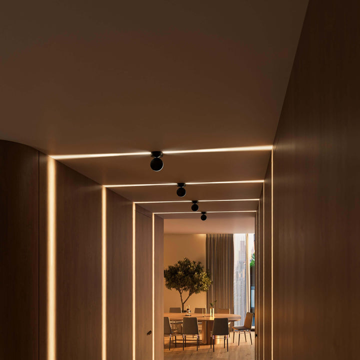 LED Wall Light with Spot Function | 360° Rotating Head | Square Light Cone