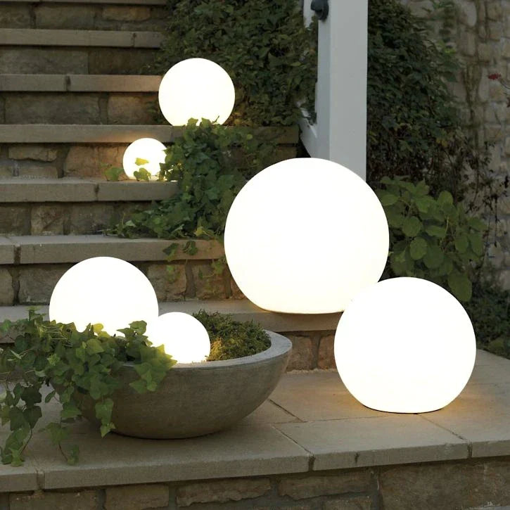 Spherical Garden Light Colour‑Changing LED
