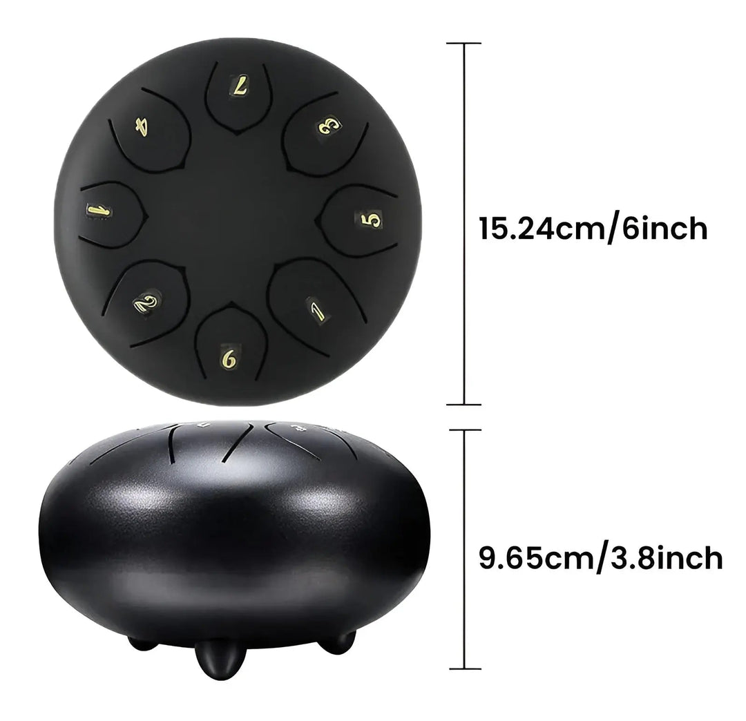 Steel Tongue Drum for Making Music Without Experience