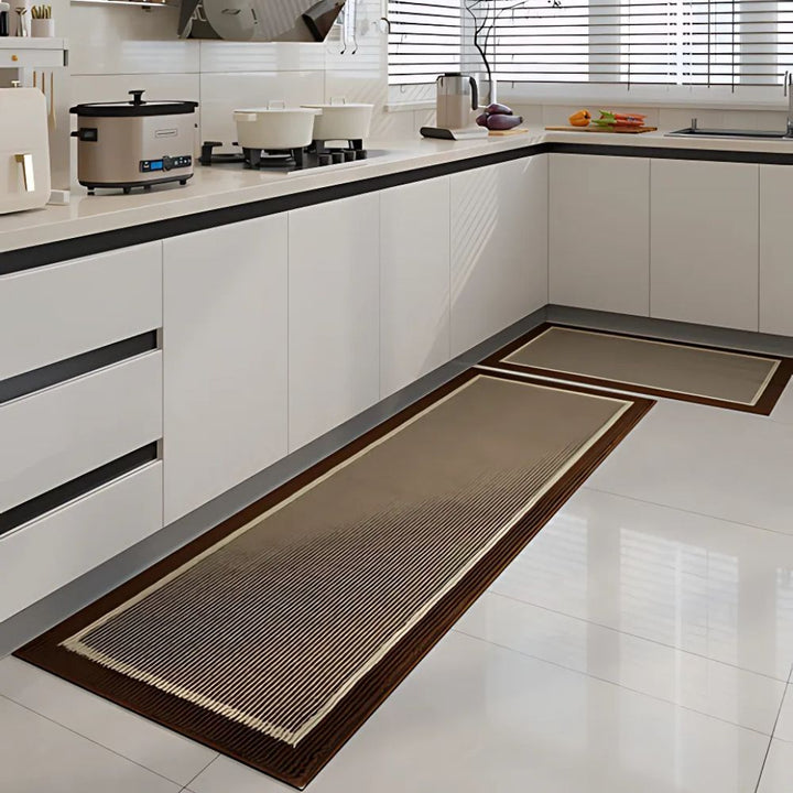 Durable Decorative Runner Rug for Kitchens & Hallways