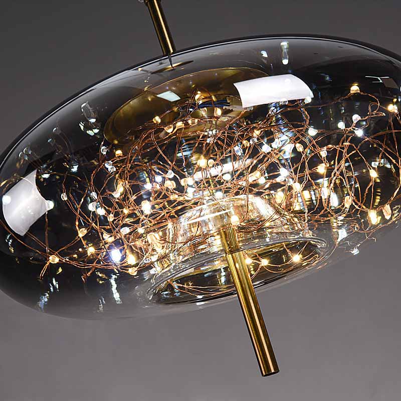 AstraGlow Modern Suspension Light | Luxury LED Pendant Lamp for Bedside